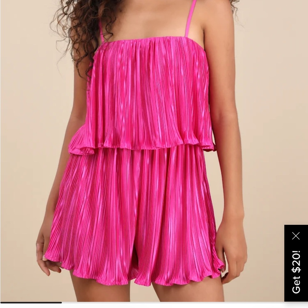 Lulu's Bright Pink Dress